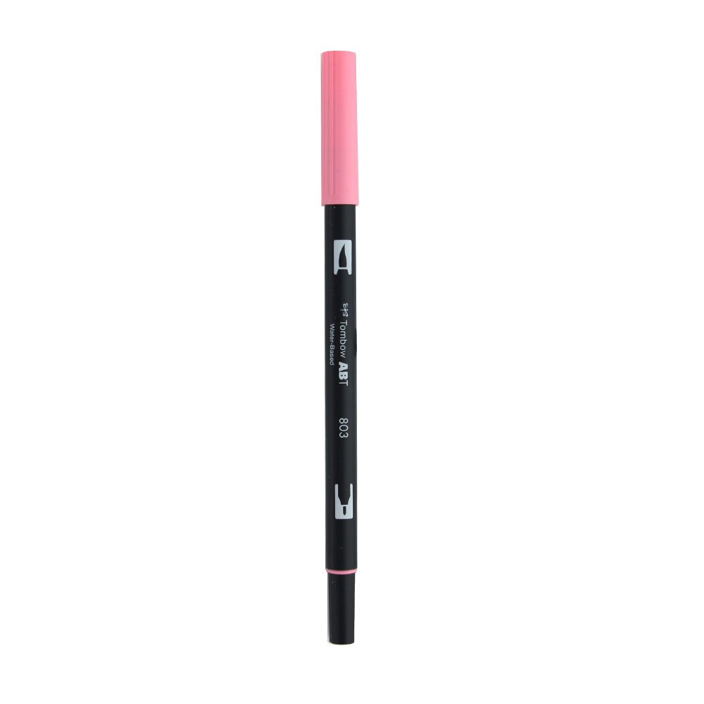 Tombow Dual-Tip Brush Marker Pen – Fruit Pink